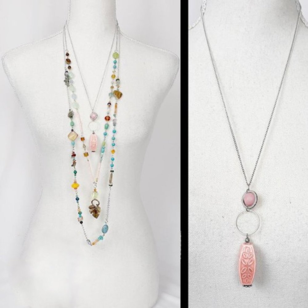 OOAK Boho Layering Necklace